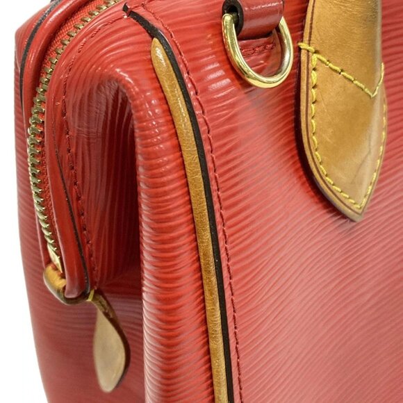 Auth LOUIS VUITTON Doc PM M93246 Coquelicot Epi - FL2174 Handbag Epi Leather - Picture 13 of 16
